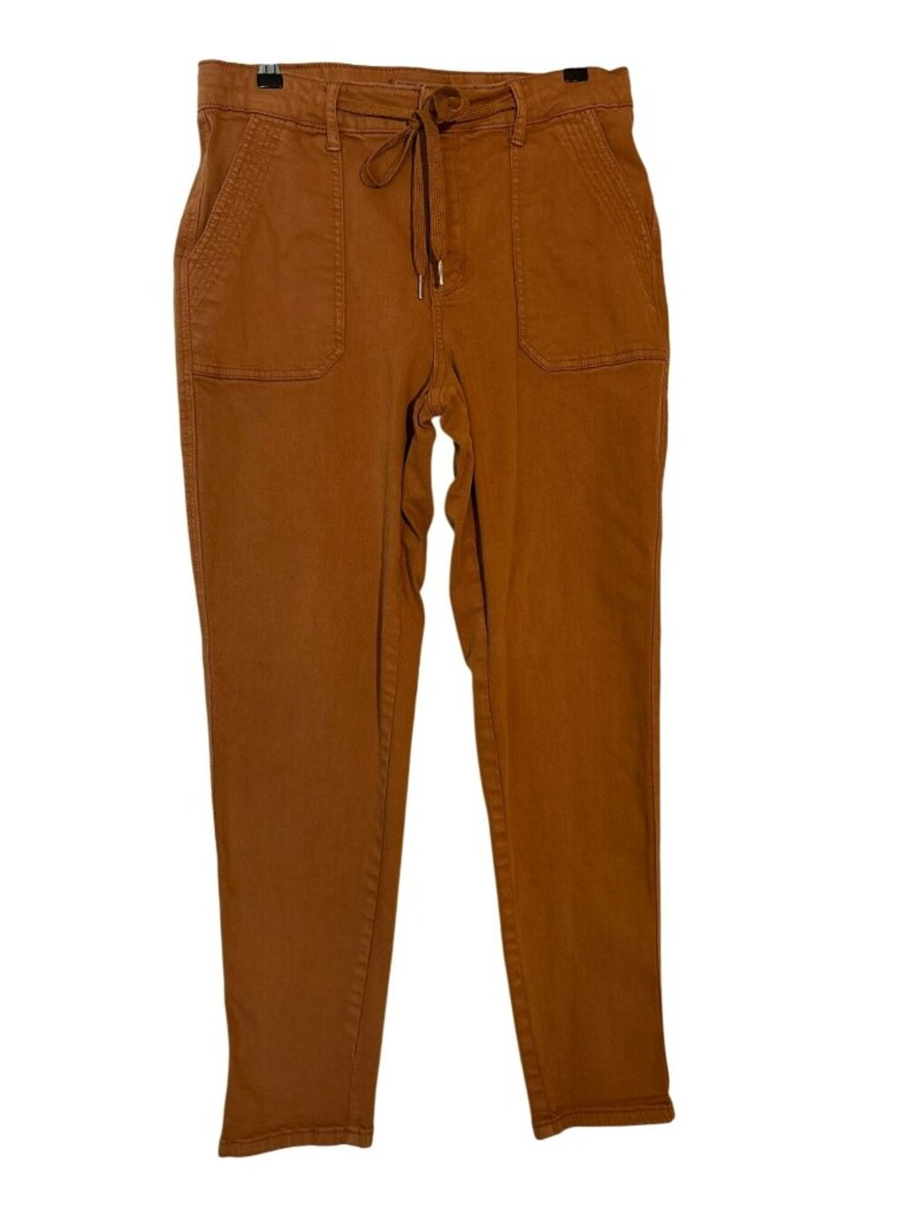 Judy Blue High Waist Garment Dye Camel Jogger Pants Size 13/31